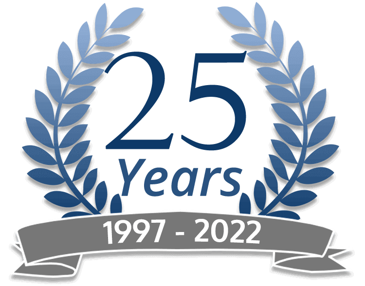 Celebrating 25 years in business!