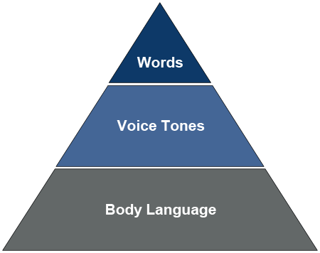 Body Language - Voice Tones - Words